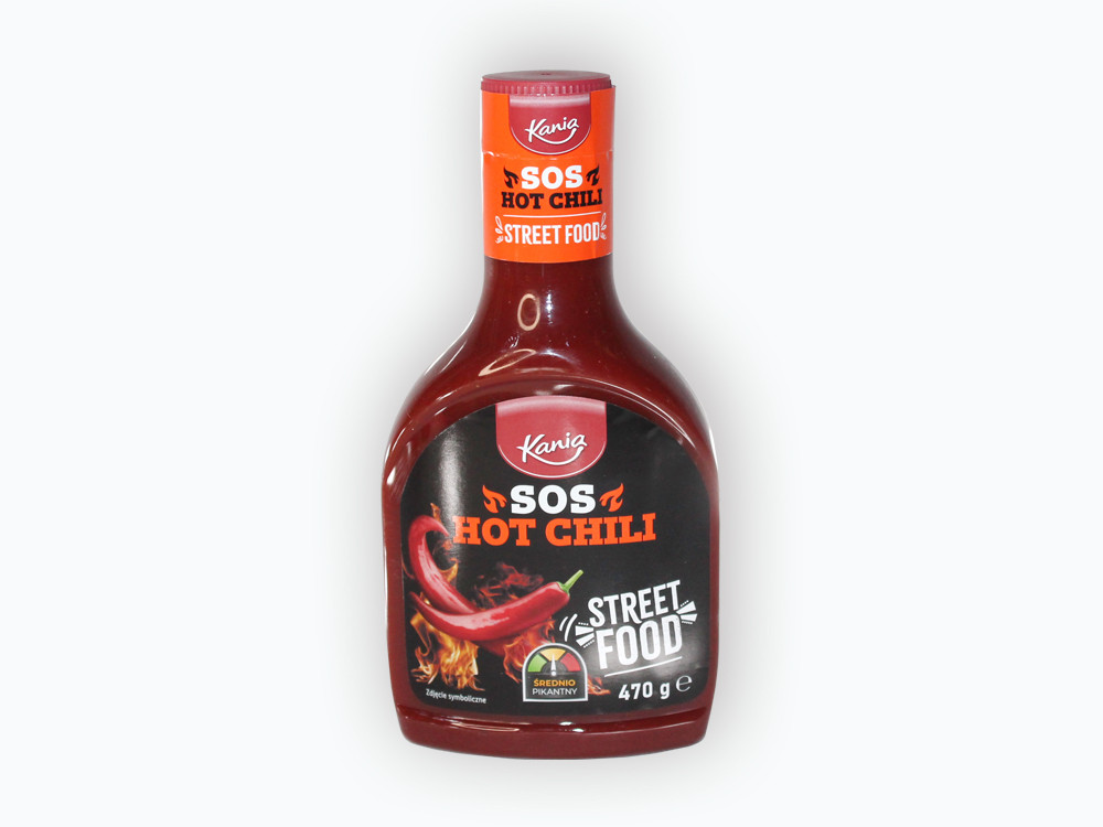 Соус Хот Чілі Sos Hot Chili Kania гострий 470 г, фото 1