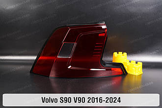 Скло заднього ліхтаря зовнішнє в крилі Volvo S90 V90 (2016-2024) ліве