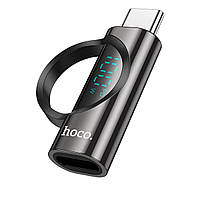 Адаптер HOCO UA32 C male to C female display adapter Black