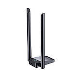 Адаптер Baseus FastJoy Series WiFi Adapter 1800Mbps（External Antenna）Cluster Black, фото 4