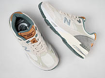 Жіночі кросівки New Balance 991 Light Grey світло-сірі, фото 5
