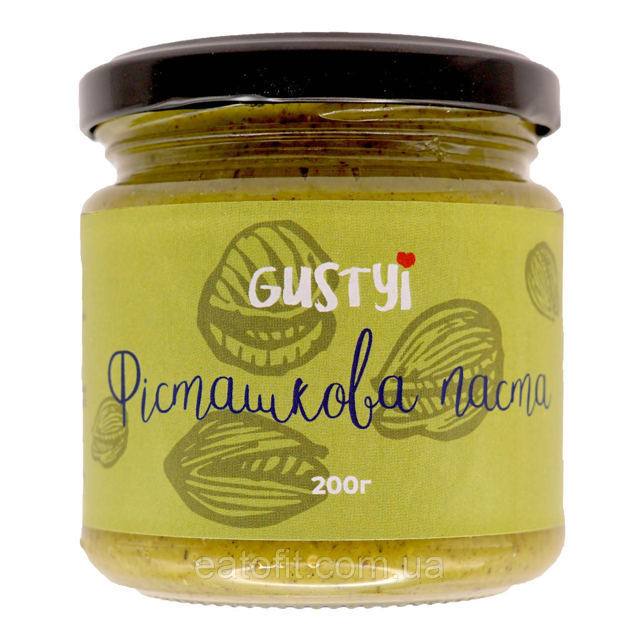 Фісташкова паста ТМ "Gustyi", 200г