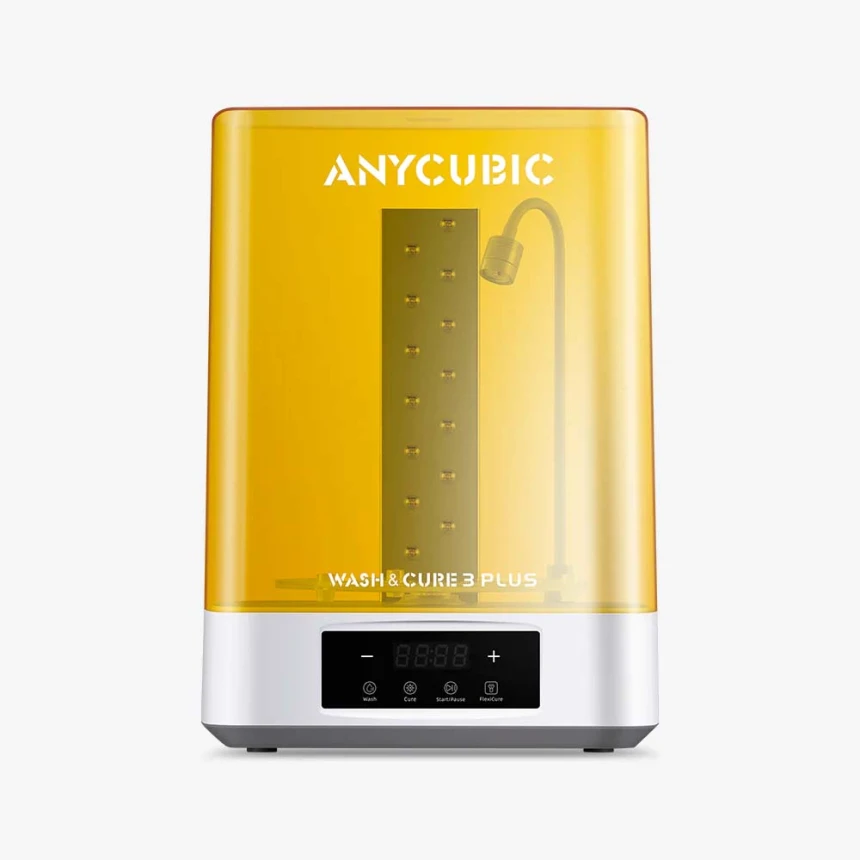 Пристрій для очищення та полімеризації Anycubic Wash and Cure 3 Plus, фото 1