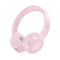 Бездротові навушники BOROFONE BO32 Show BT headphones Pink