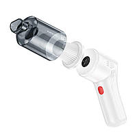 Автомобільний пілосос BOROFONE FC4 Diamond brushless portable car vacuum cleaner White