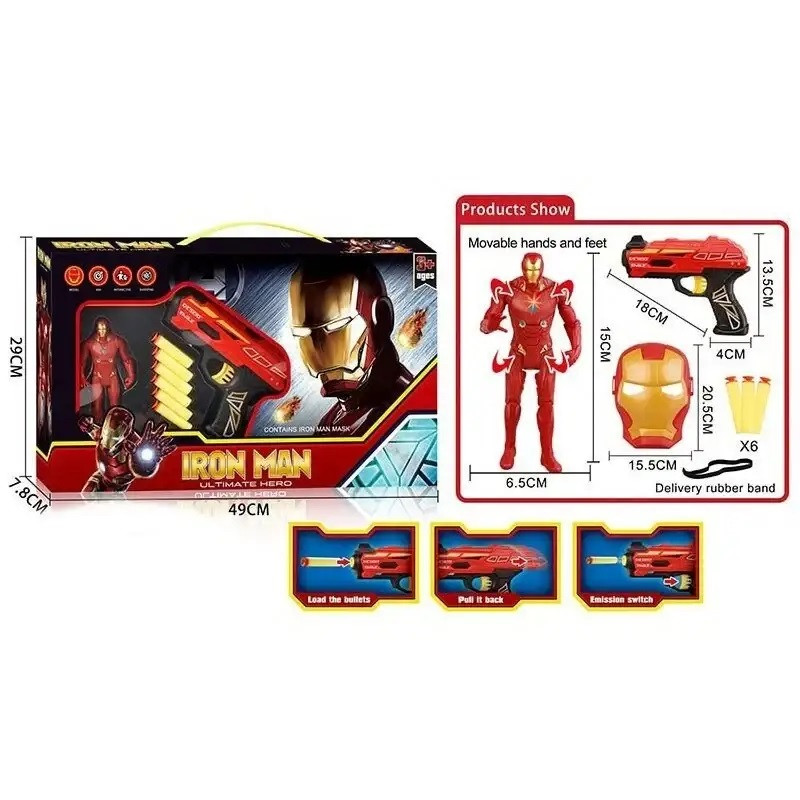 Дитячий набір героя Iron Man 0812 B2