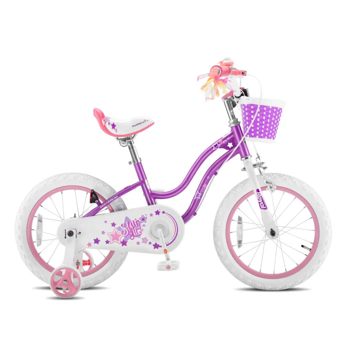 Дитячий велосипед RoyalBaby STARGIRL 25.16-02 фіолетовий