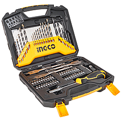 Набір свердел і насадок INGCO HKTAC010671 (67 шт.)
