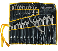 Набір комбінованих ключів у чохлі Сталь 48034 CRV (25 шт.)