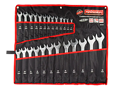 Набір ключів комбінованих Haisser 48430 COLD STAMPED (CRV з 25 од. SATINE)