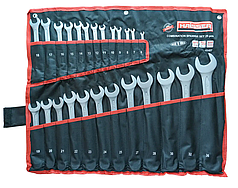 Набір ключів комбінованих Haisser 48487 COLD STAMPED (CRV з 25 од. SATINE)