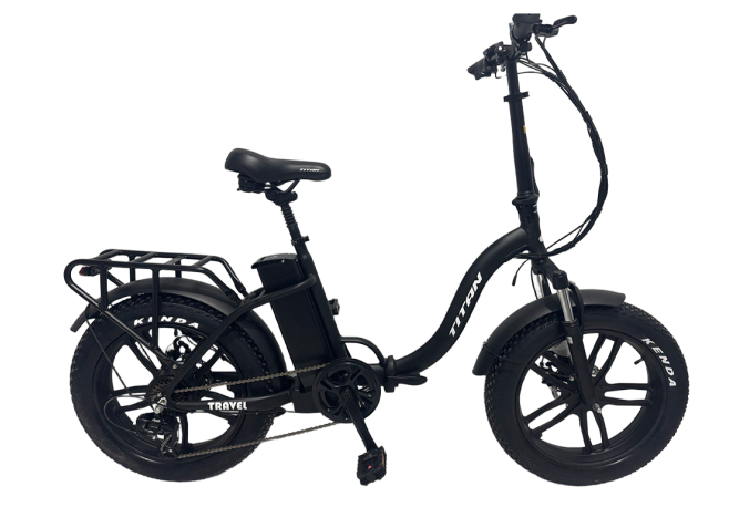 Електровелосипед E-Titan Travel 20.4" 13" (Чорний)