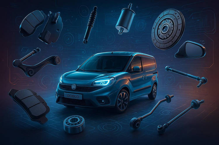 Нове надходження запчастин для Fiat Doblo