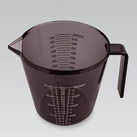 Мірна склянка 600 мл з ручкою Maestro MR-1740-600 - MegaLavka