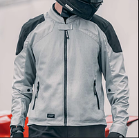Мотокуртка SCOYCO JK182 Grey великого розміру