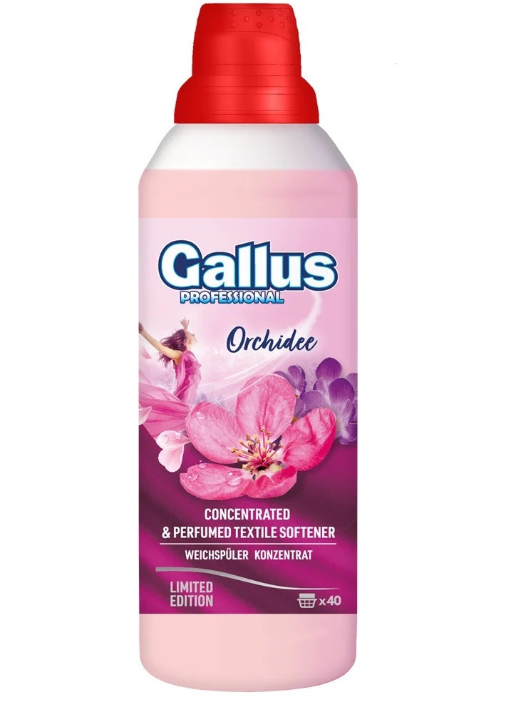 Gallus Professional Ополіскувач для тканин Орхідея 1л 40 прань