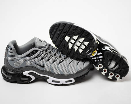 Жіночі кросівки Nike Air Max TN Grey сірі, фото 1
