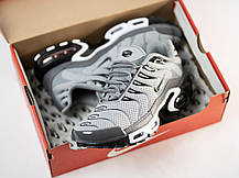 Жіночі кросівки Nike Air Max TN Grey сірі, фото 6