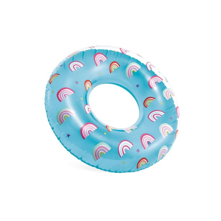 Надувне коло Intex 59259 Rainbow, Ø 81 см