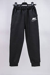 Підліткові спортивні штани з принтом для хлопчика двунитка