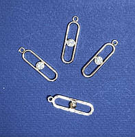 Фурнітура підвіс "світле золото" d-8мм L-30м in-d-1,75мм фасування 20гр. 8шт. (+ -) купити біжутерію оптом в інтернеті