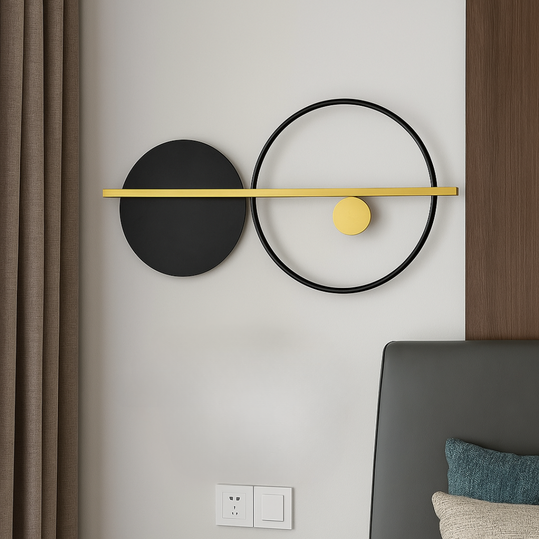 Led бра настінне Artlight 0W колір Чорний BD4060GD