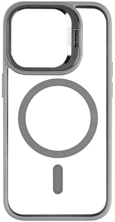 Накладка iPhone 15 Pro Metal Stand and Camera Lens MagSafe