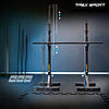 Стійки для штанги Trex Sport TX-090S 53.5х40 см 2 шт Підставка для штанги Мобільна стійка для штанги, фото 5