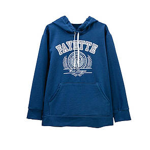 Худі підлітковий для хлопчика з принтом двунитка