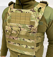 Тактическая плитоноска Function K6 П5-1 Мультикам жилет для защиты с системой Molle из Cordura DM-11