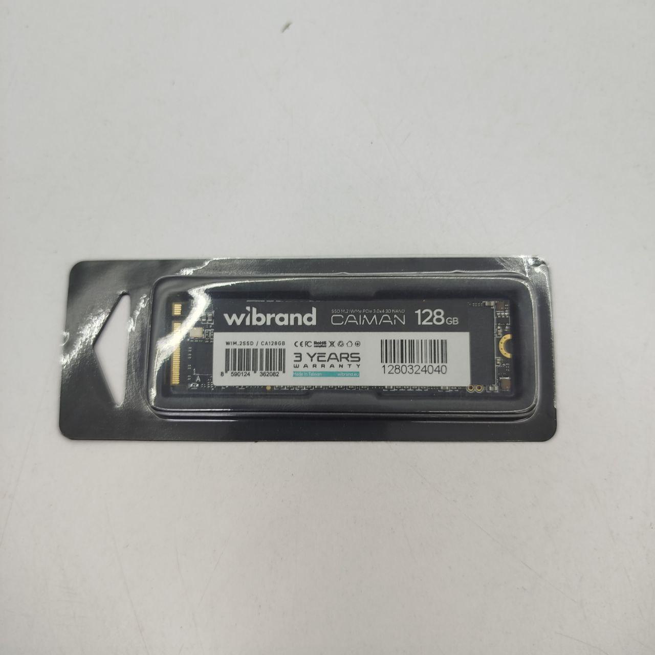 Твердий диск, SSD M2 2230, Wibrand Caiman 128GB