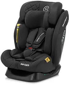 Автокрісло дитяче Sesttino Secure Pro (група 0+/1/2/3, 0-36 кг, i-Size) Black