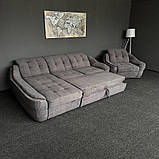 Новий комплект диван та крісло, фото 3