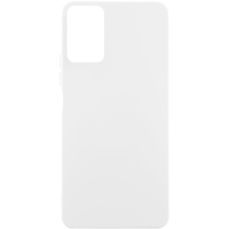 Чохол Silicone Cover Lakshmi (AA) для Xiaomi Poco M3 | Мікрофібра Білий / White, фото 1