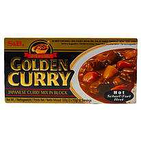 Соус карі гострий в кубіках S&B 220 г