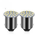 Комплект світлодіодних ламп NAPO LED 1156-3014-22smd P21W 1156 BA15S колір світіння білий 10 шт, фото 3