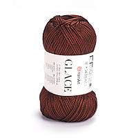 Yarnart GLACE (Глейс) № 7303 червоний (Пряжа акрил, нитки для в'язання)