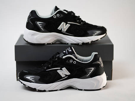 Чоловічі кросівки New Balance 725 Black чорні, фото 1