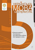 5 клас Українська мова та література. Діагностичні (контрольні) роботи для перевірки знань Когут В.М.  Богдан