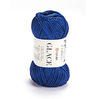 Yarnart GLACE (Глейс) № 7307 синій (Пряжа акрил, нитки для в'язання)