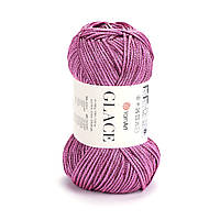 Yarnart GLACE (Глейс) № 7313 рожевий (Пряжа акрил, нитки для в'язання)
