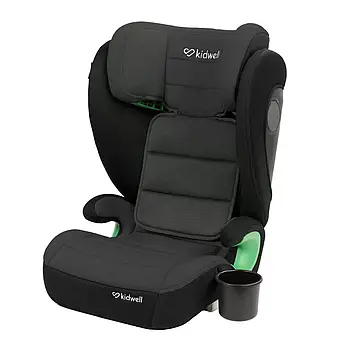 Автокрісло дитяче Kidwell Weston I-Size ISOFIX (група 2/3, 15-36 кг, 100-150см) grey/black