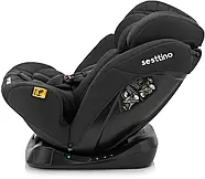 Автокрісло дитяче Sesttino Secure Pro (група 0+/1/2/3, 0-36 кг, i-Size) Black, фото 6