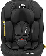 Автокрісло дитяче Sesttino Secure Pro (група 0+/1/2/3, 0-36 кг, i-Size) Black, фото 8