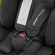 Автокрісло дитяче Sesttino Secure Pro (група 0+/1/2/3, 0-36 кг, i-Size) Black, фото 9