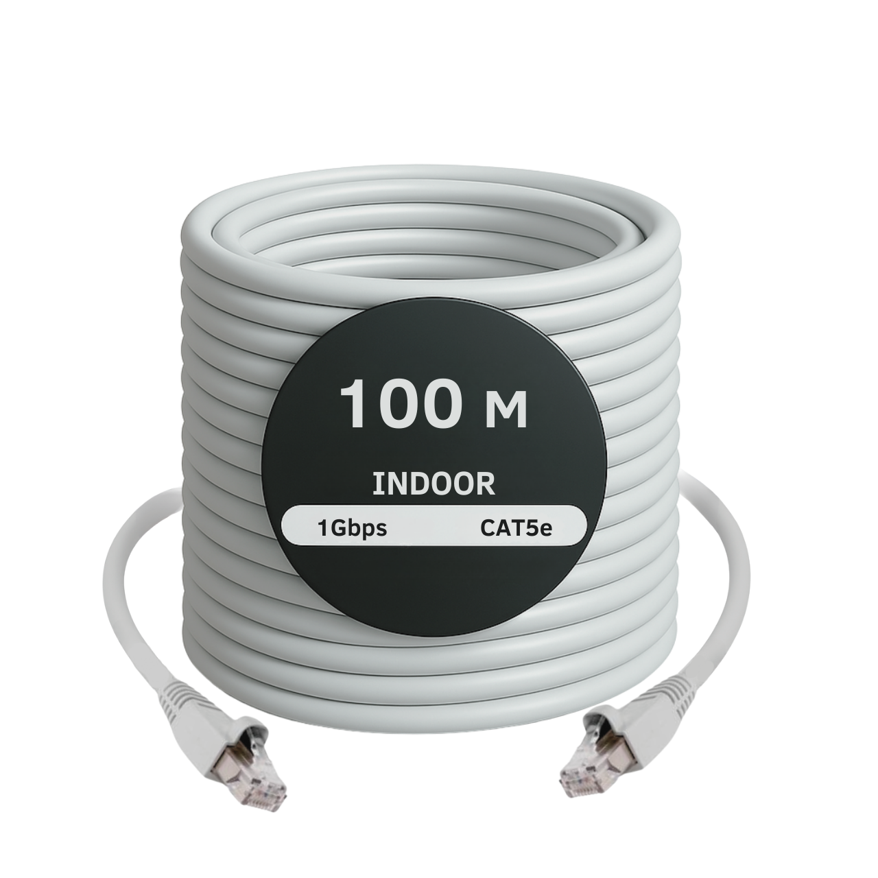 Вита пара 100 м LAN 1000 Мбіт/с (Gigabit Ethernet) KLM White