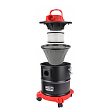 Електричний сепаратор пилосос RED TECHNIC RTESP0077 2000Вт 20л з функцією обдуву, фото 3