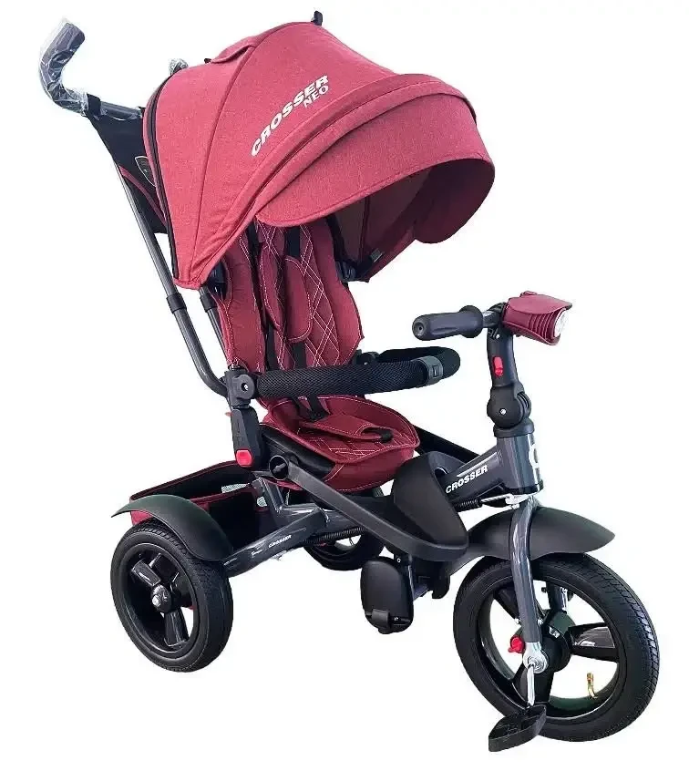 Велосипед триколісний «Crosser» T-400 NEO Червоний, фото 1