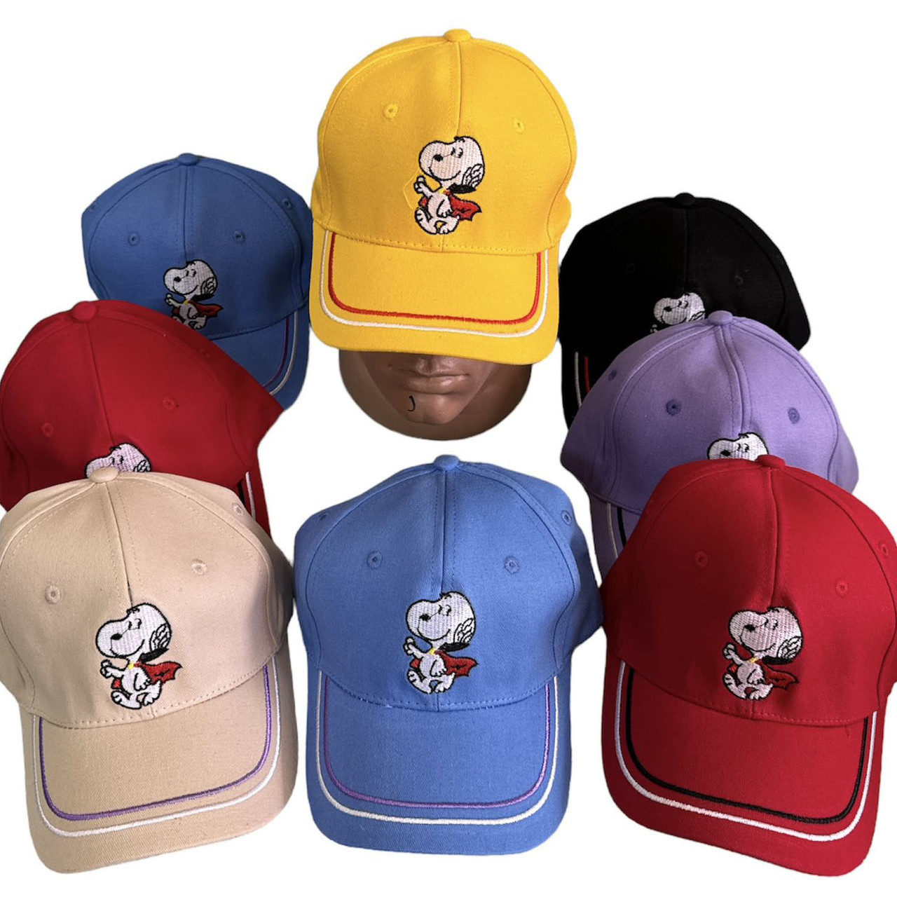 Дитяча кепка з вишивкою "Снупі" виробництва В'єтнам Об'єм: 53-55 см (24336), фото 1