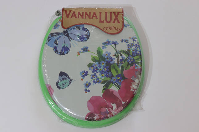 Кришка- сидіння для унітазу м'яка Vanna Lux Туреччина 330072/b45, фото 1